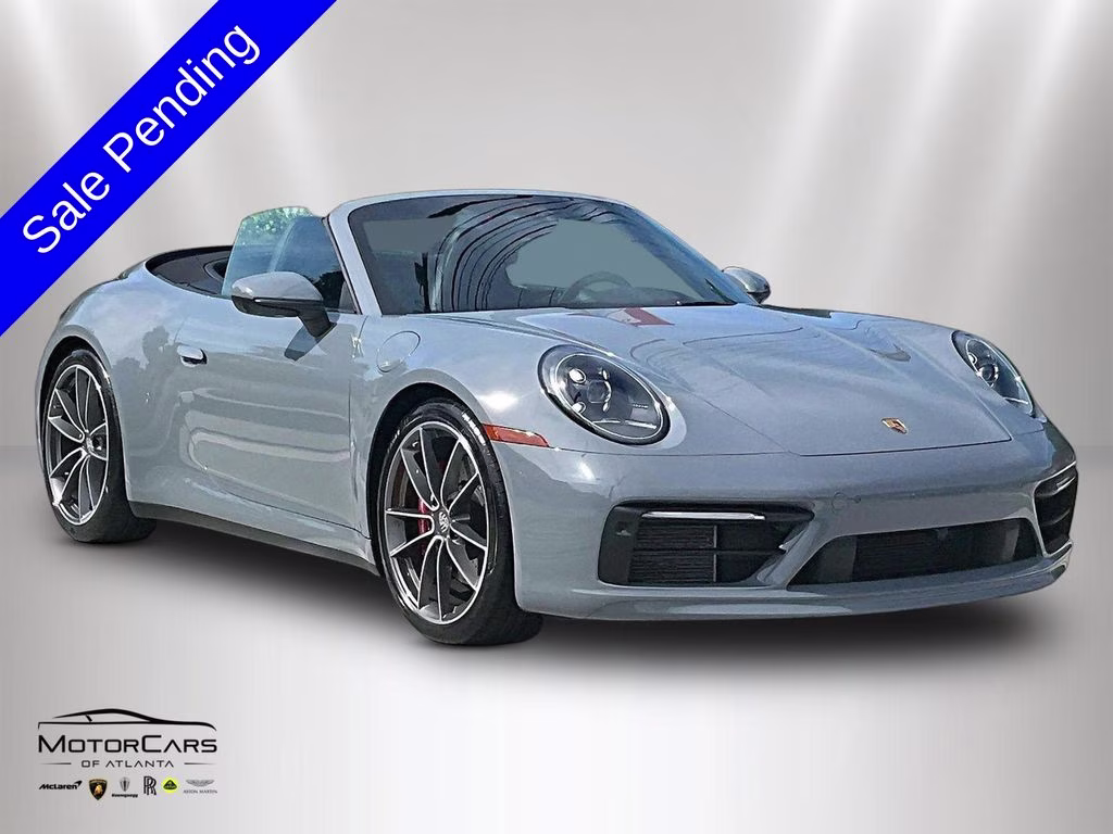 2024 Arctic Grey Porsche 911 Carrera S Convertible
