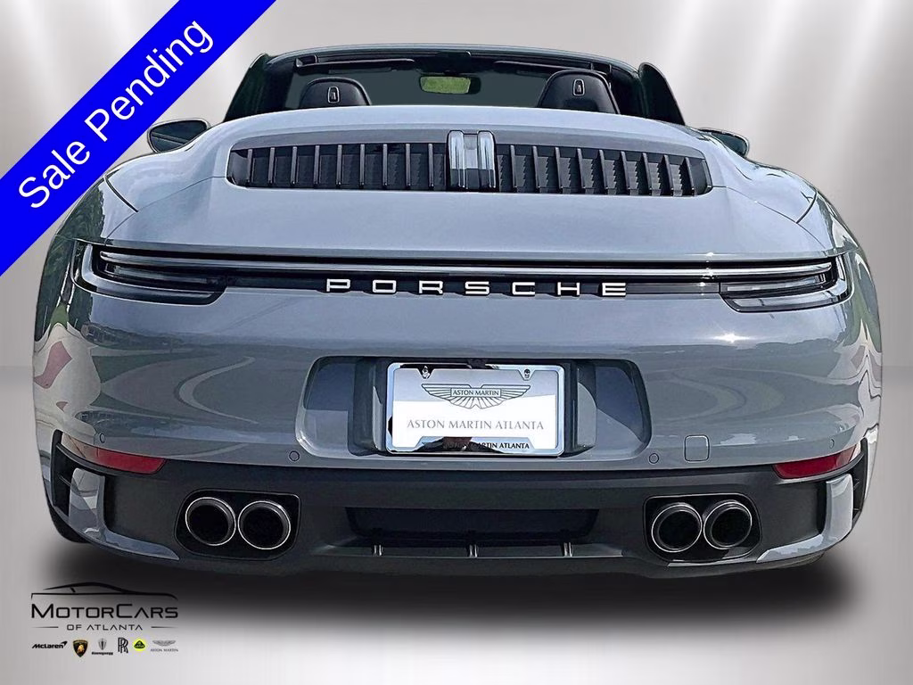 2024 Arctic Grey Porsche 911 Carrera S Convertible