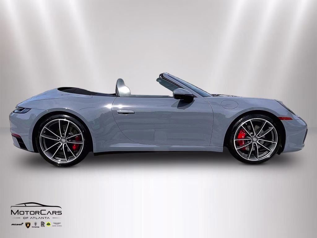 2024 Arctic Grey Porsche 911 Carrera S Convertible