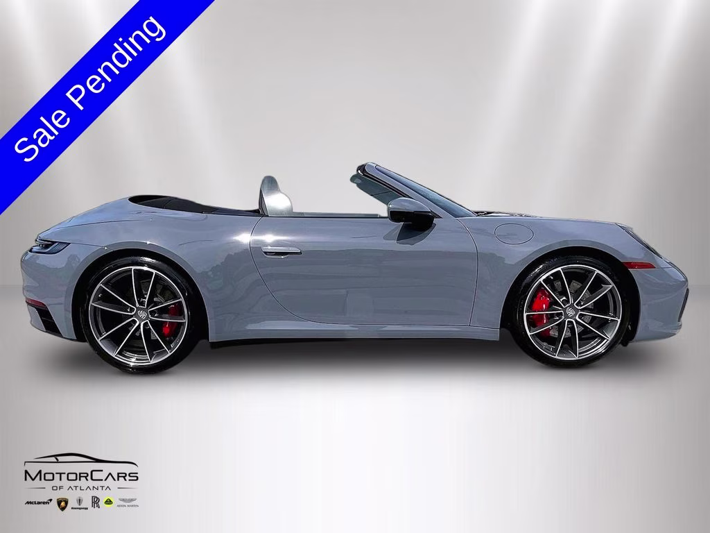 2024 Arctic Grey Porsche 911 Carrera S Convertible