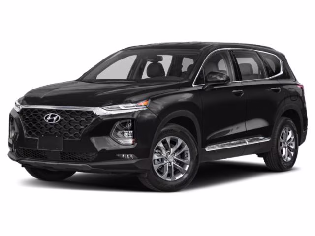 2020 Twilight Black Hyundai Santa Fe SEL FWD SUV