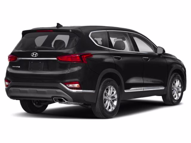 2020 Twilight Black Hyundai Santa Fe SEL FWD SUV