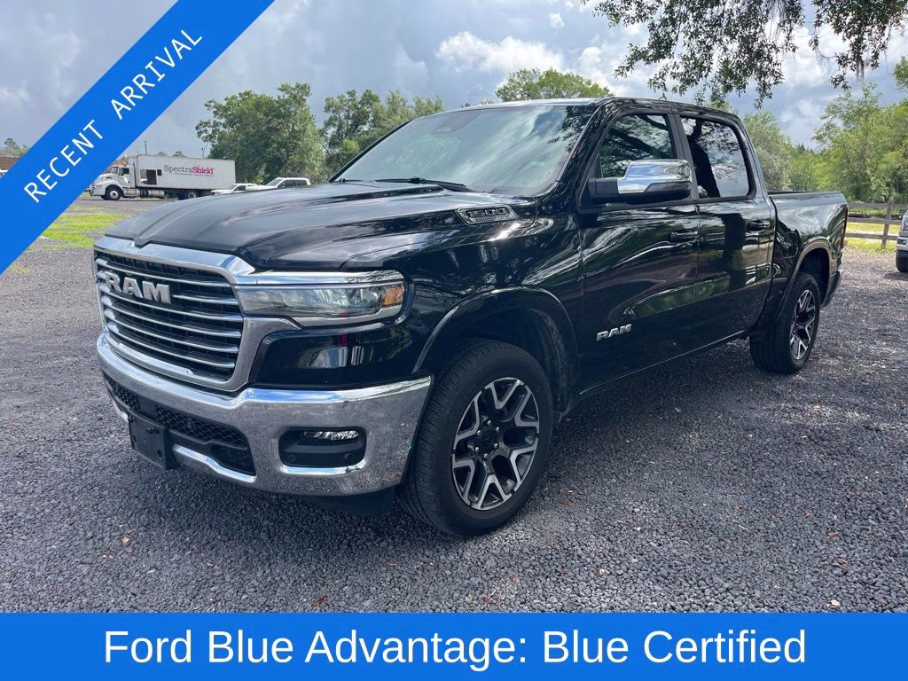 2026 Diamond Black Crystal Pearlcoat Ram 1500 Laramie 4X4 Truck