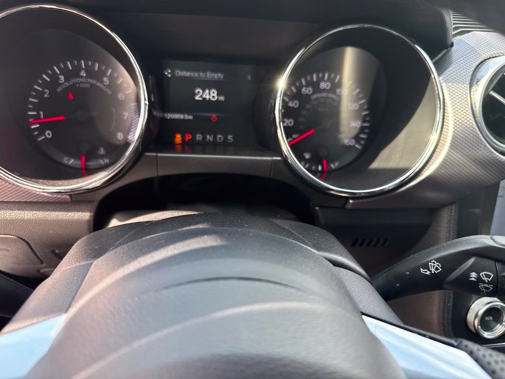 2016 Oxford White Ford Mustang EcoBoost RWD Coupe