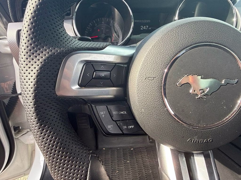 2016 Oxford White Ford Mustang EcoBoost RWD Coupe