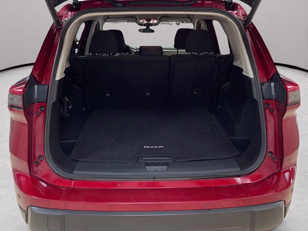 2025 Scarlet Ember Tintcoat Nissan Rogue SV AWD SUV