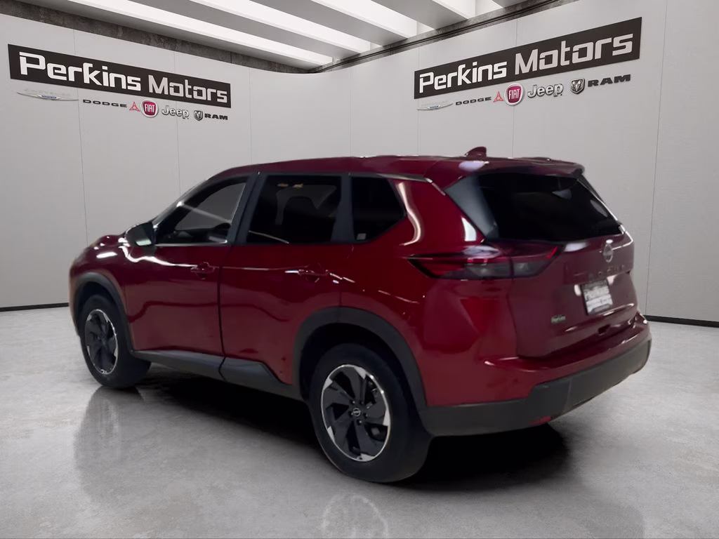 2025 Scarlet Ember Tintcoat Nissan Rogue SV AWD SUV