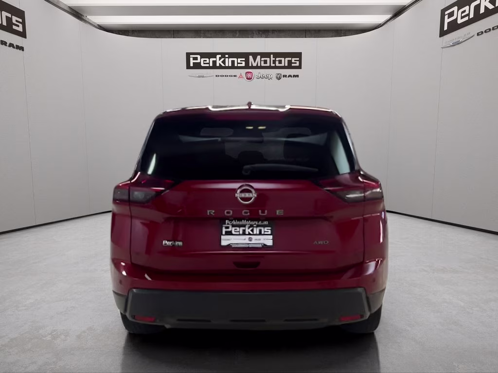 2025 Scarlet Ember Tintcoat Nissan Rogue SV AWD SUV