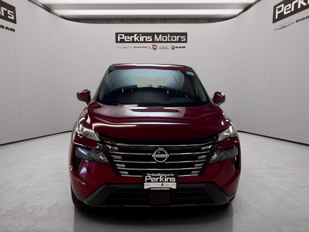 2025 Scarlet Ember Tintcoat Nissan Rogue SV AWD SUV