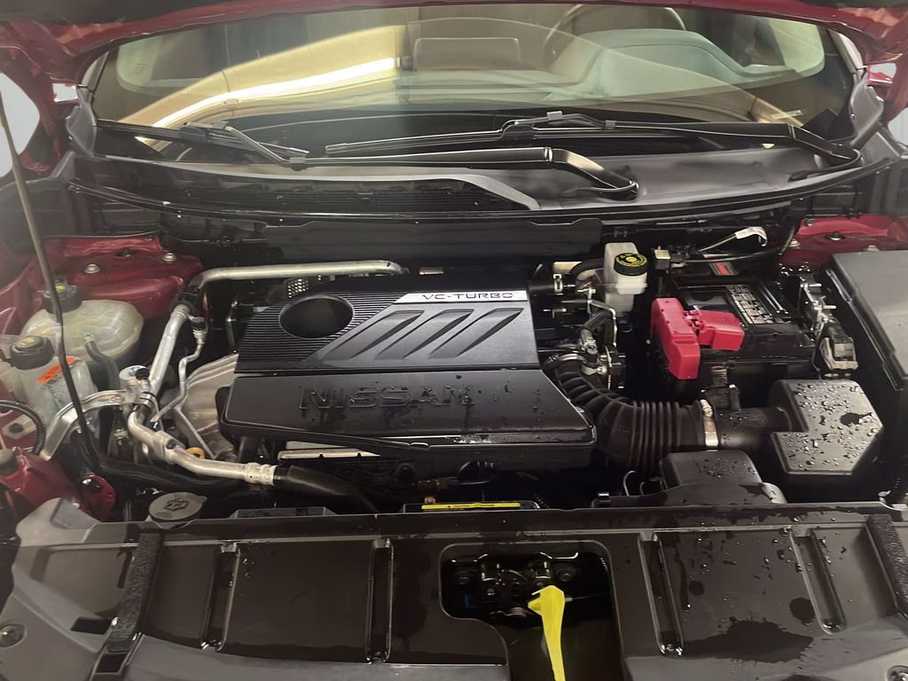 2025 Scarlet Ember Tintcoat Nissan Rogue SV AWD SUV