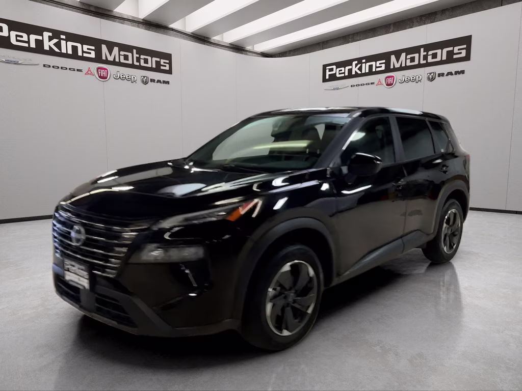 2025 Super Black Nissan Rogue SV AWD SUV