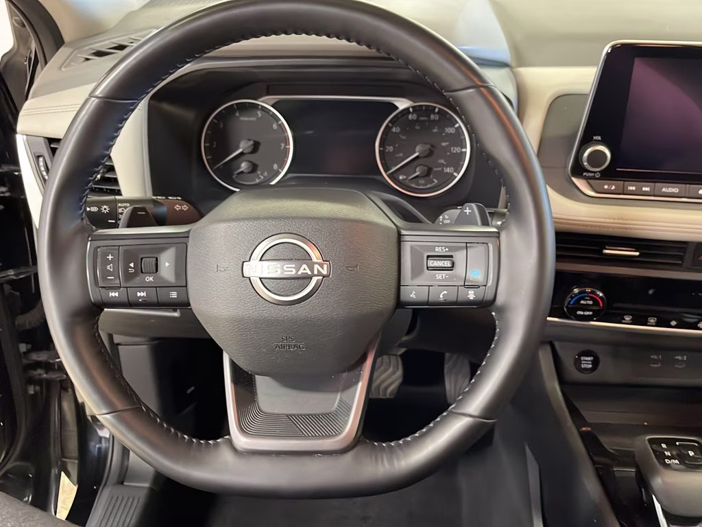 2025 Super Black Nissan Rogue SV AWD SUV