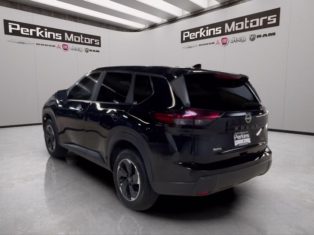 2025 Super Black Nissan Rogue SV AWD SUV