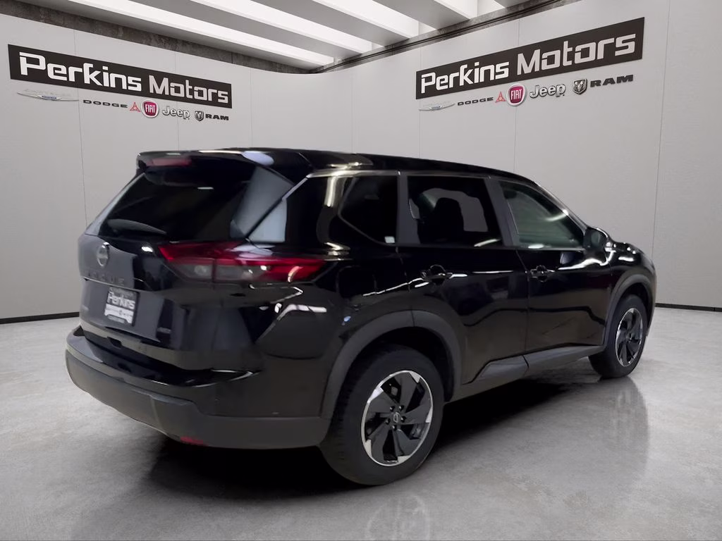 2025 Super Black Nissan Rogue SV AWD SUV