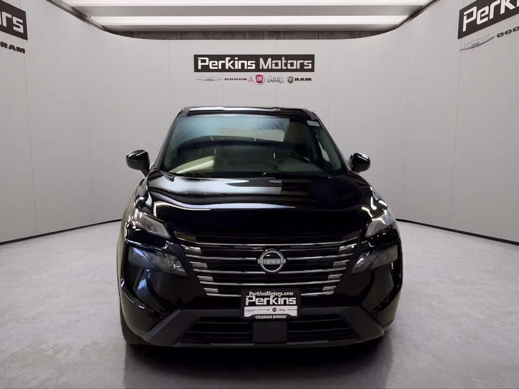 2025 Super Black Nissan Rogue SV AWD SUV