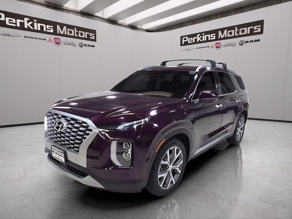 2022 Sierra Burgundy Hyundai Palisade SEL AWD SUV