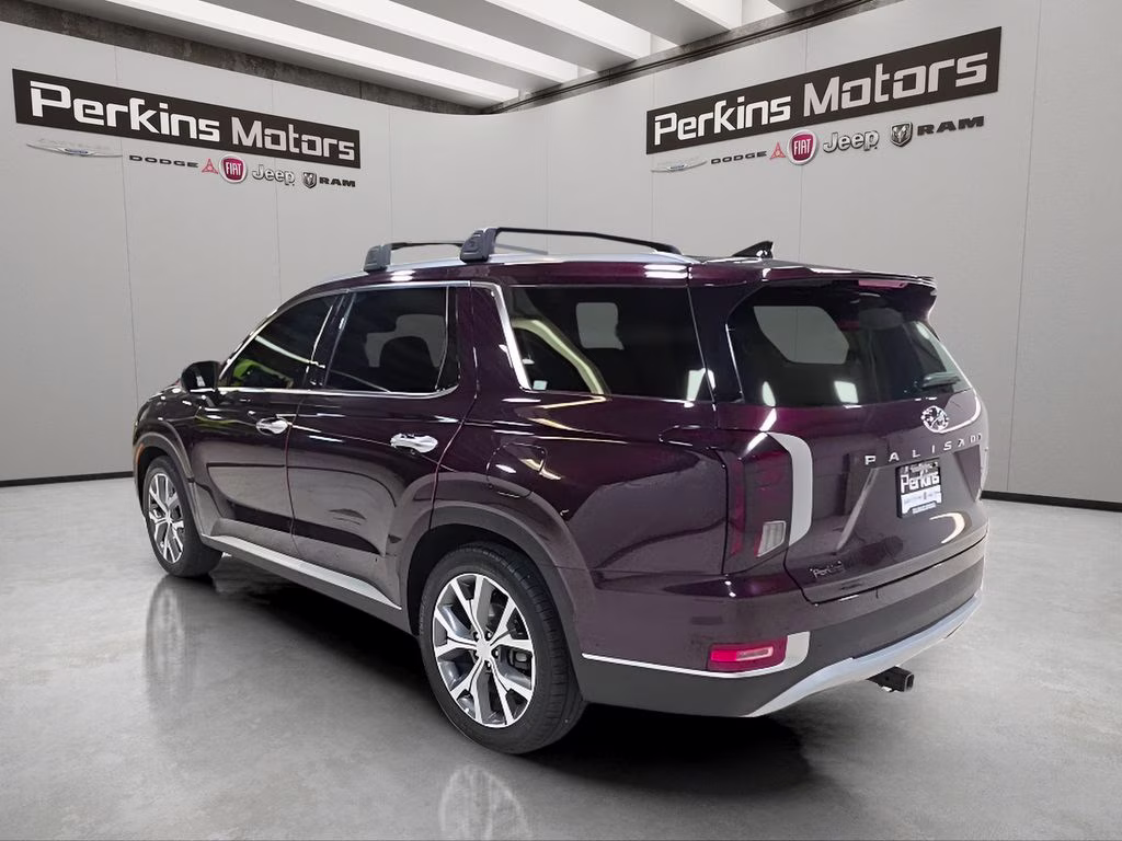 2022 Sierra Burgundy Hyundai Palisade SEL AWD SUV