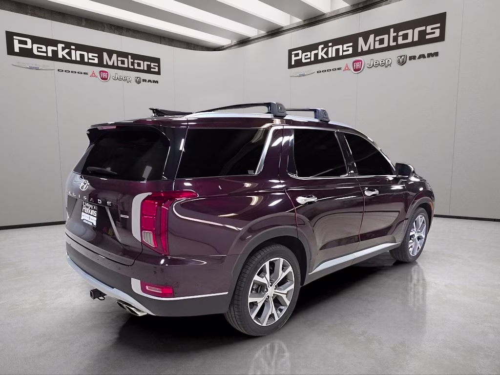 2022 Sierra Burgundy Hyundai Palisade SEL AWD SUV