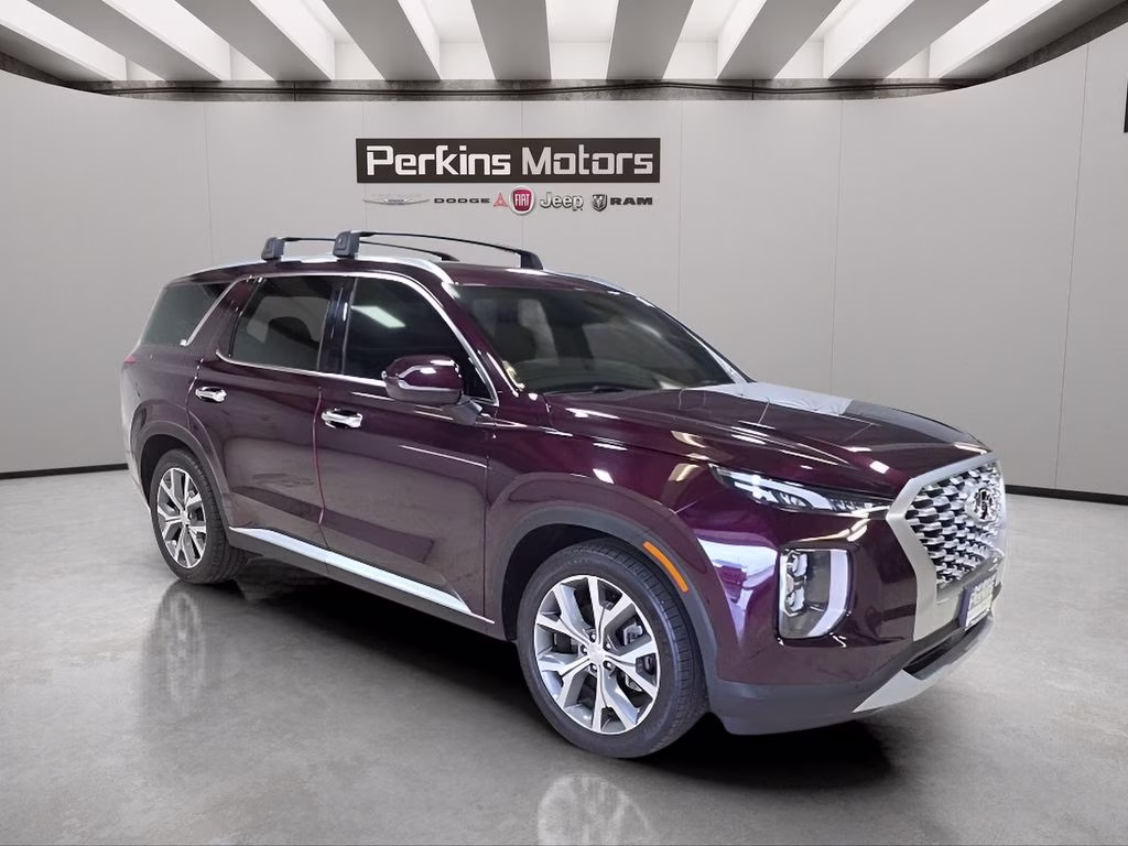 2022 Sierra Burgundy Hyundai Palisade SEL AWD SUV