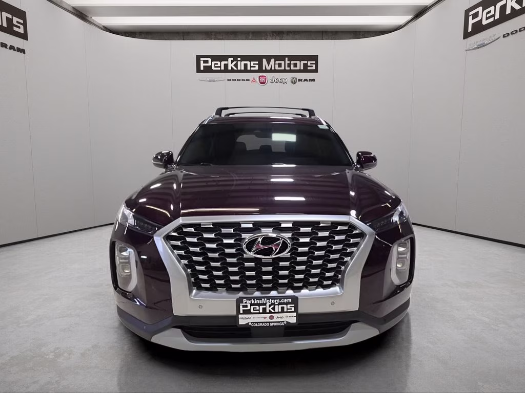 2022 Sierra Burgundy Hyundai Palisade SEL AWD SUV