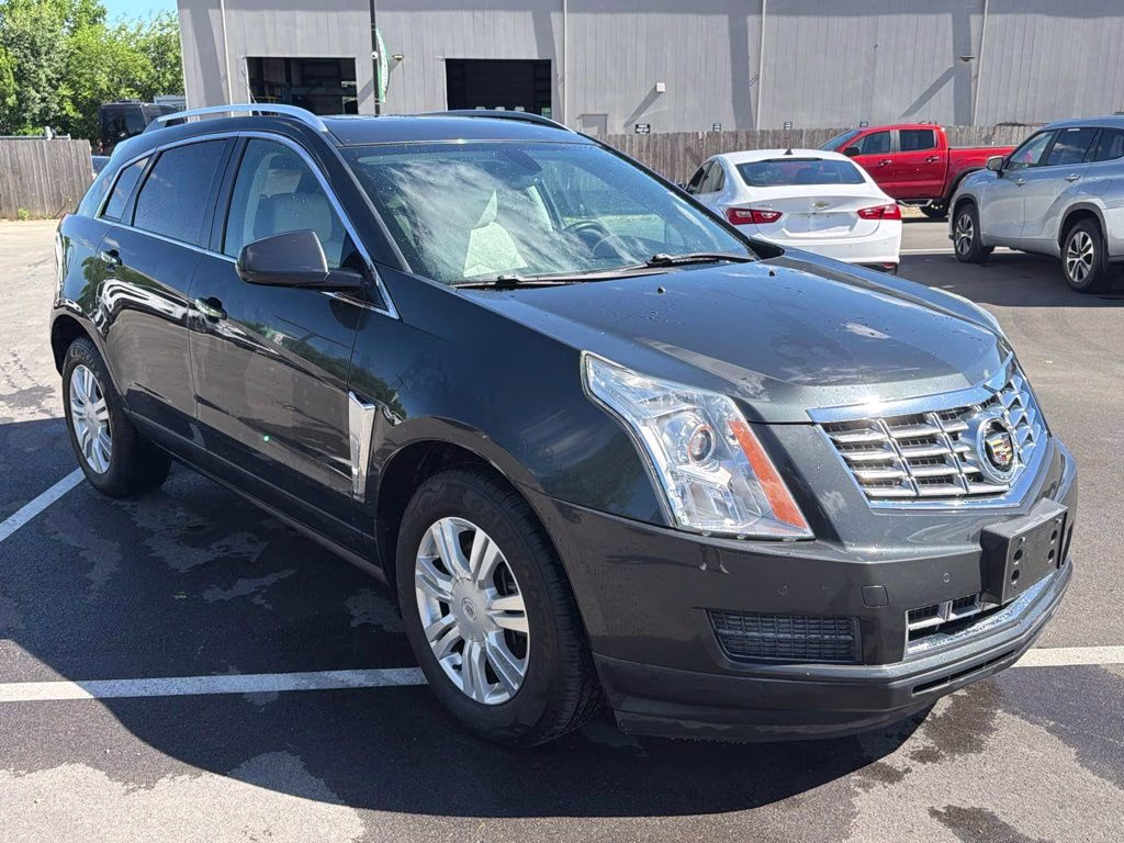 2014 Graphite Metallic Cadillac SRX Luxury AWD SUV