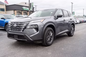 2025 Gun Metallic Nissan Rogue S FWD SUV