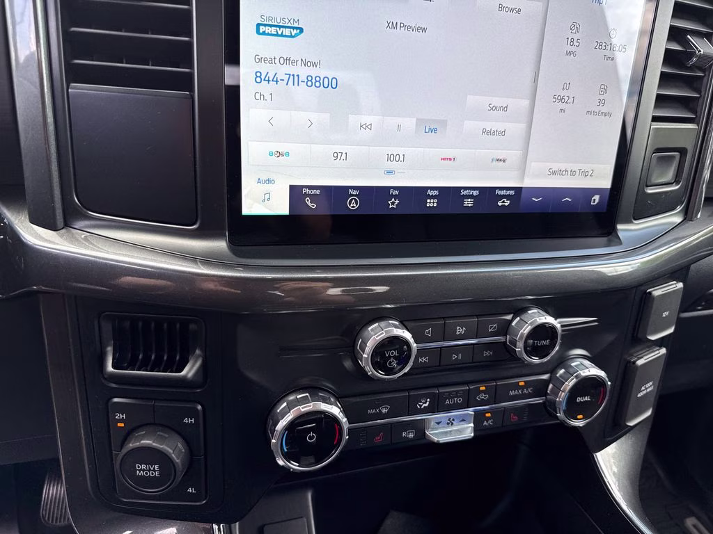 2023 Gray Metallic Ford F-150 XLT 4X4 Truck