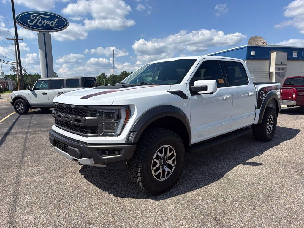 2023 Oxford White Ford F-150 Raptor 4X4 Truck