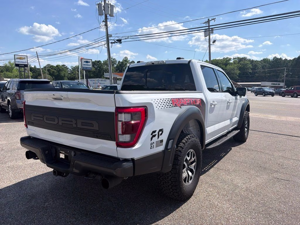 2023 Oxford White Ford F-150 Raptor 4X4 Truck