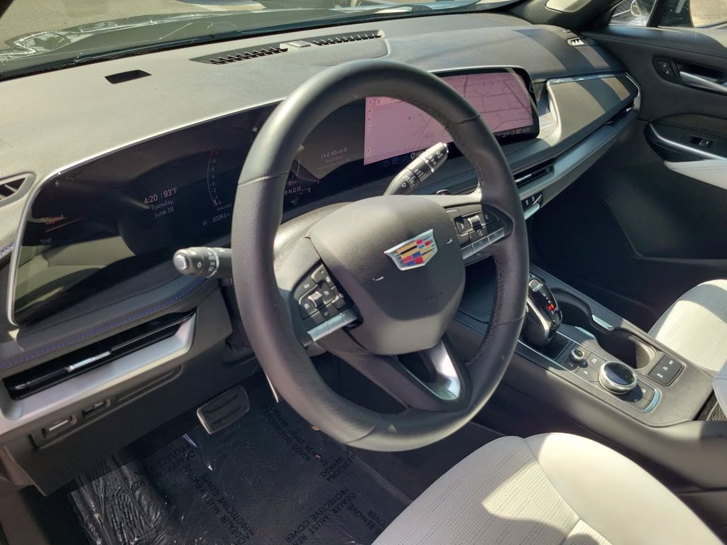 2024 Stellar Black Metallic Cadillac XT4 FWD Sport FWD SUV