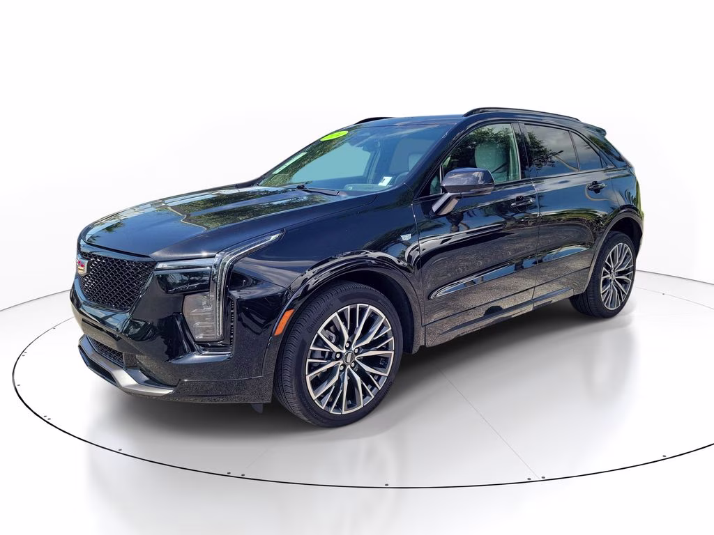 2024 Stellar Black Metallic Cadillac XT4 FWD Sport FWD SUV