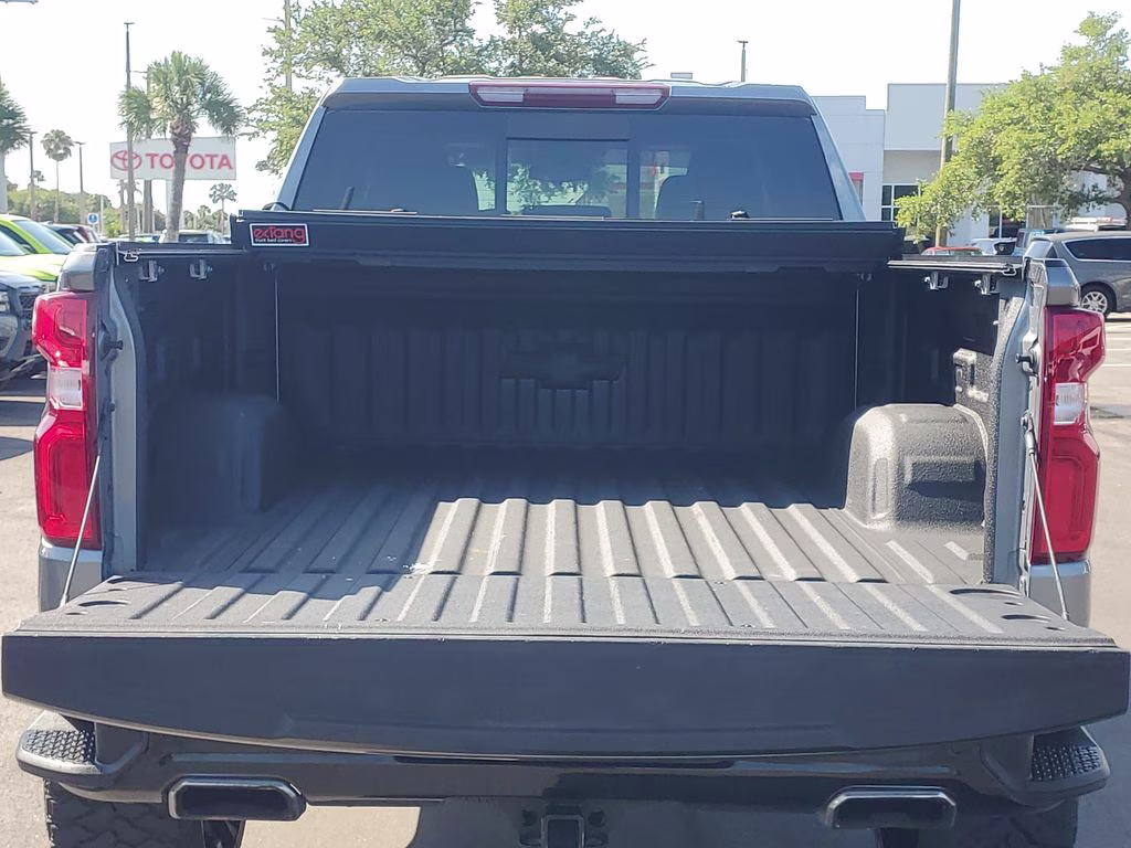 2021 Gray Chevrolet Silverado 1500 LT Trail Boss 4X4 Truck