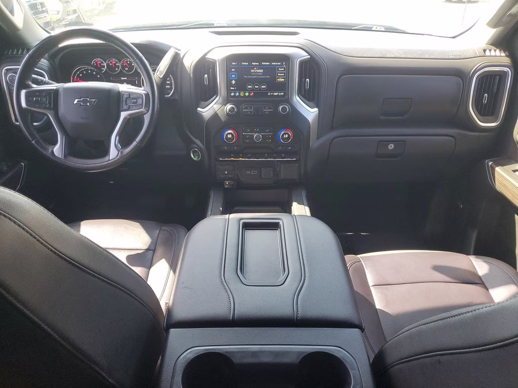 2021 Gray Chevrolet Silverado 1500 LT Trail Boss 4X4 Truck