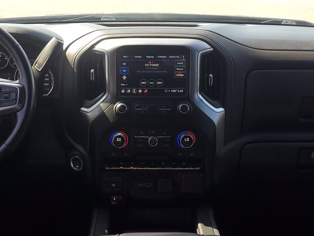 2021 Gray Chevrolet Silverado 1500 LT Trail Boss 4X4 Truck