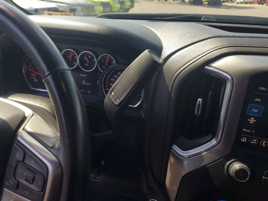 2021 Gray Chevrolet Silverado 1500 LT Trail Boss 4X4 Truck