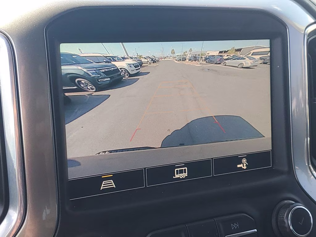 2021 Gray Chevrolet Silverado 1500 LT Trail Boss 4X4 Truck