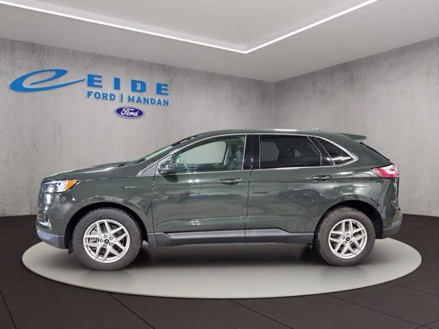 2024 Green Metallic Ford Edge SEL AWD SUV