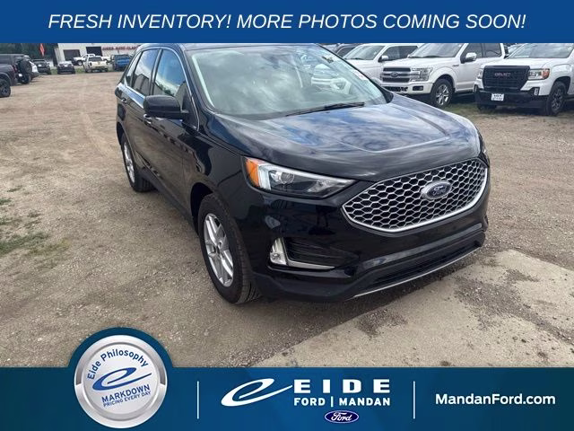 2024 Black Metallic Ford Edge SEL AWD SUV