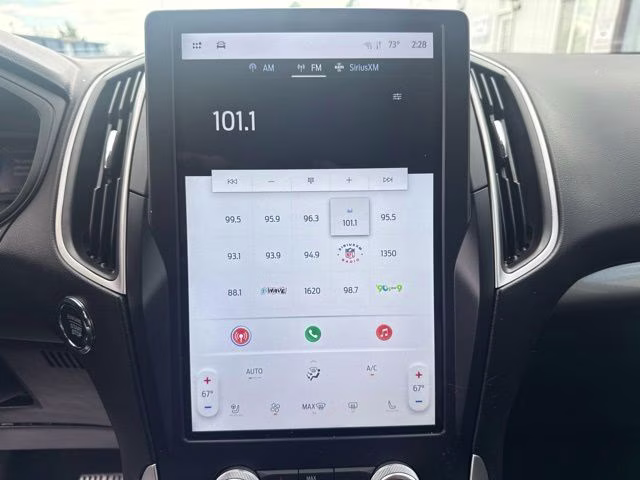 2024 Black Metallic Ford Edge SEL AWD SUV