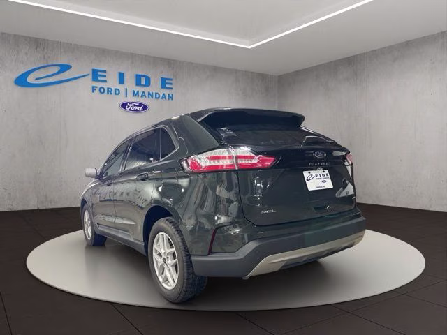 2024 Green Metallic Ford Edge SEL AWD SUV