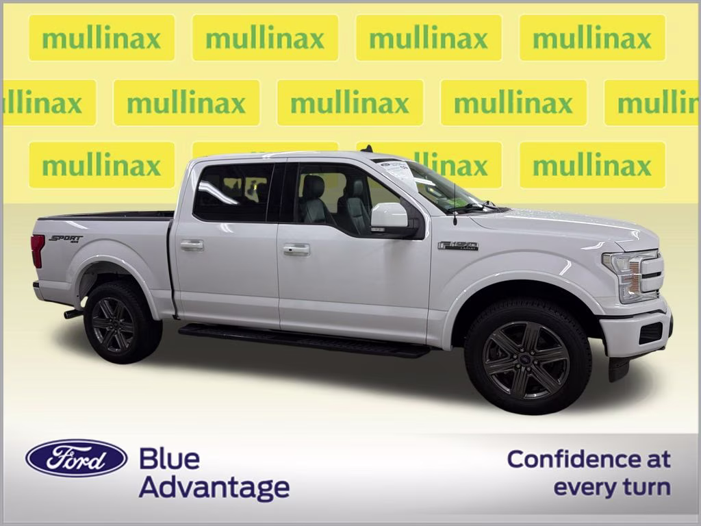 2020 Oxford White Ford F-150 Lariat 4X4 Truck
