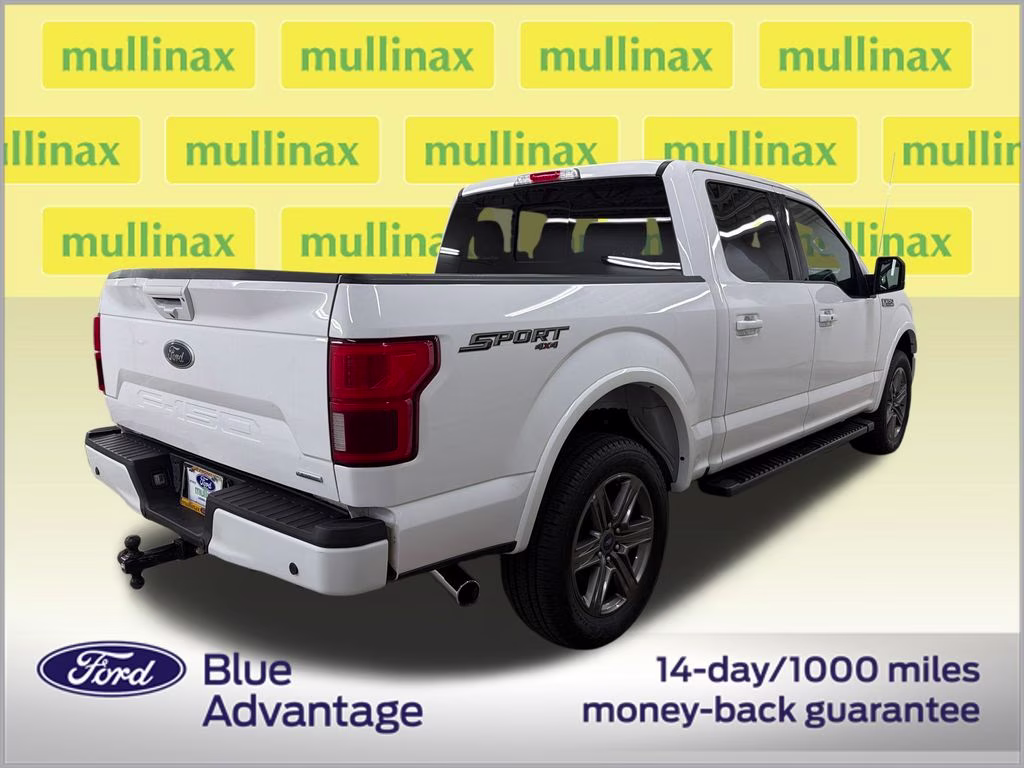 2020 Oxford White Ford F-150 Lariat 4X4 Truck