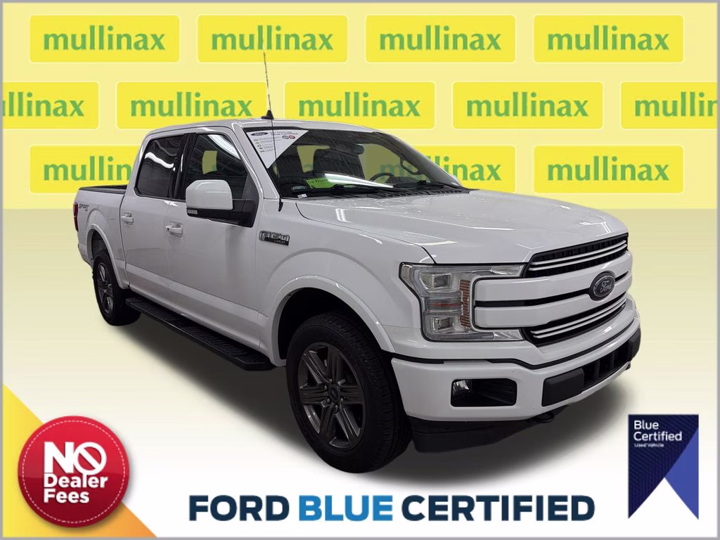 2020 Oxford White Ford F-150 Lariat 4X4 Truck