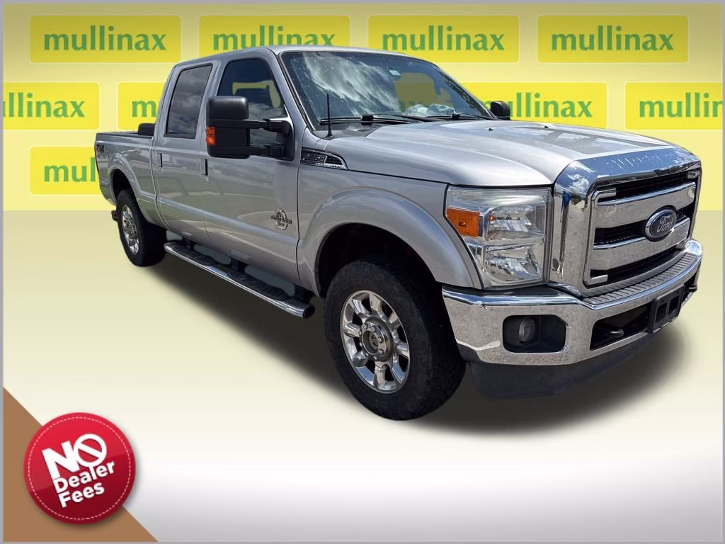 2016 Ingot Silver Metallic Ford Super Duty F-250 SRW Lariat 4X4 Truck