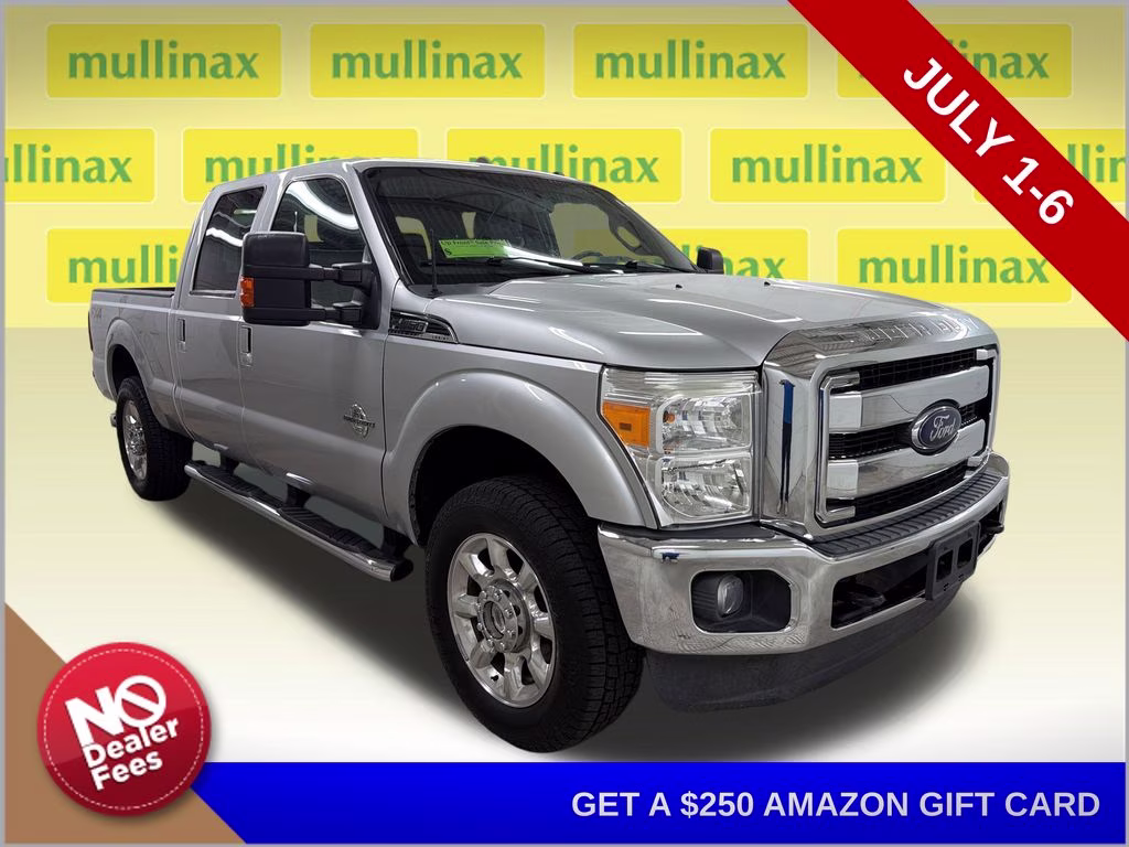2016 Ingot Silver Metallic Ford Super Duty F-250 SRW Lariat 4X4 Truck