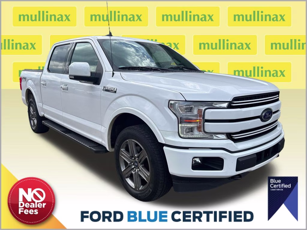 2020 Oxford White Ford F-150 Lariat 4X4 Truck