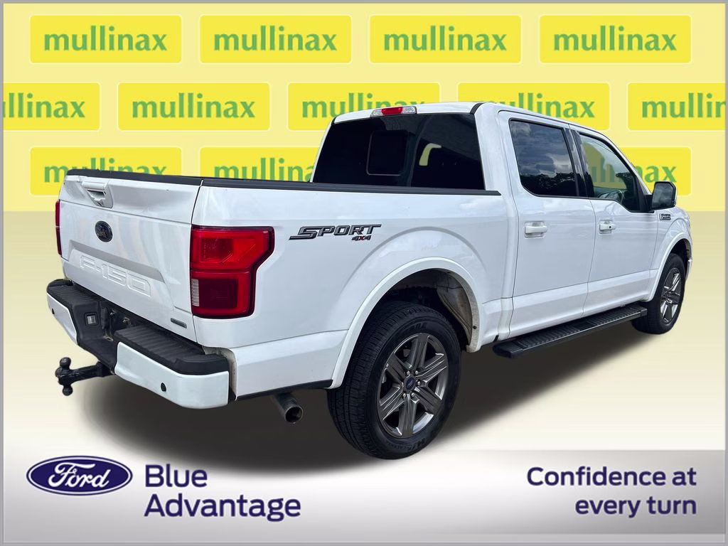 2020 Oxford White Ford F-150 Lariat 4X4 Truck