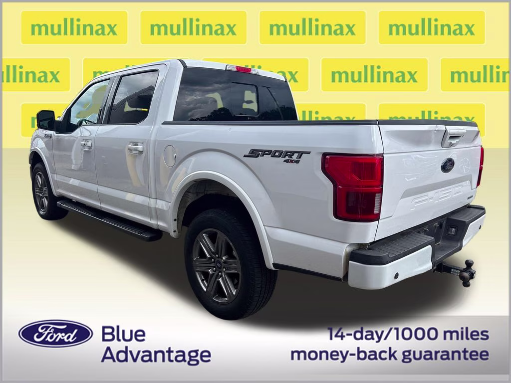 2020 Oxford White Ford F-150 Lariat 4X4 Truck