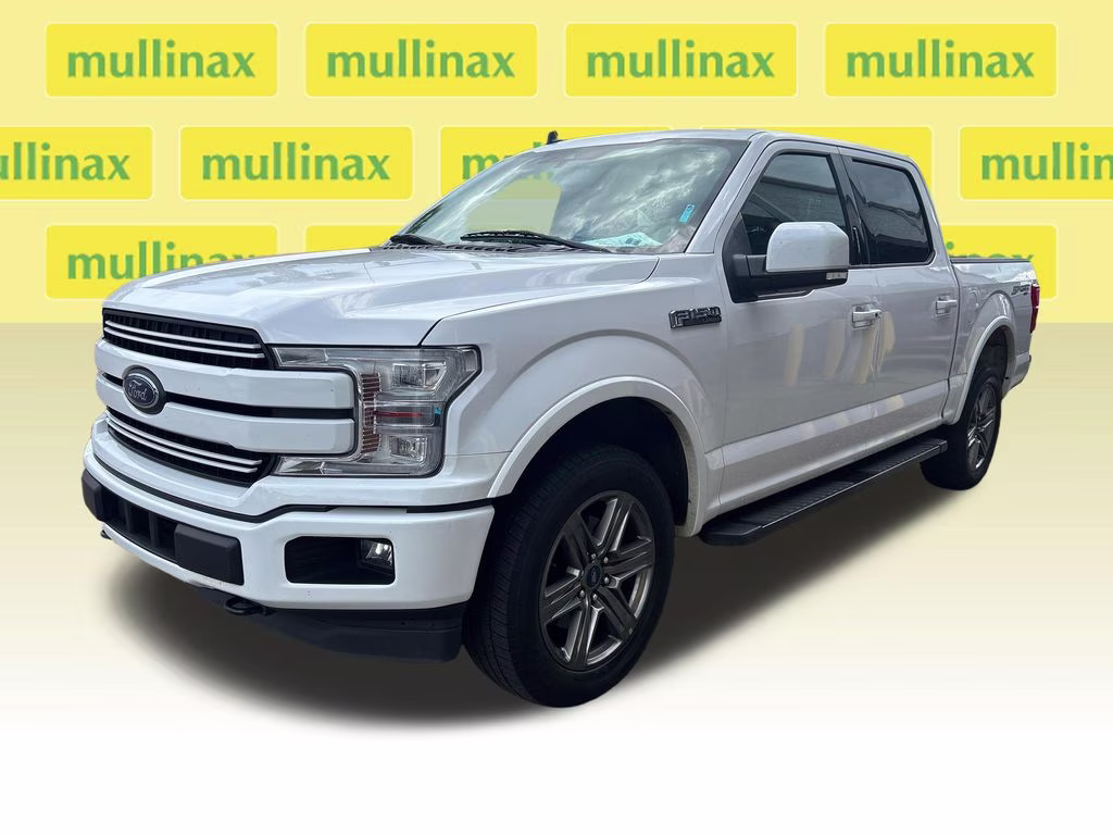 2020 Oxford White Ford F-150 Lariat 4X4 Truck
