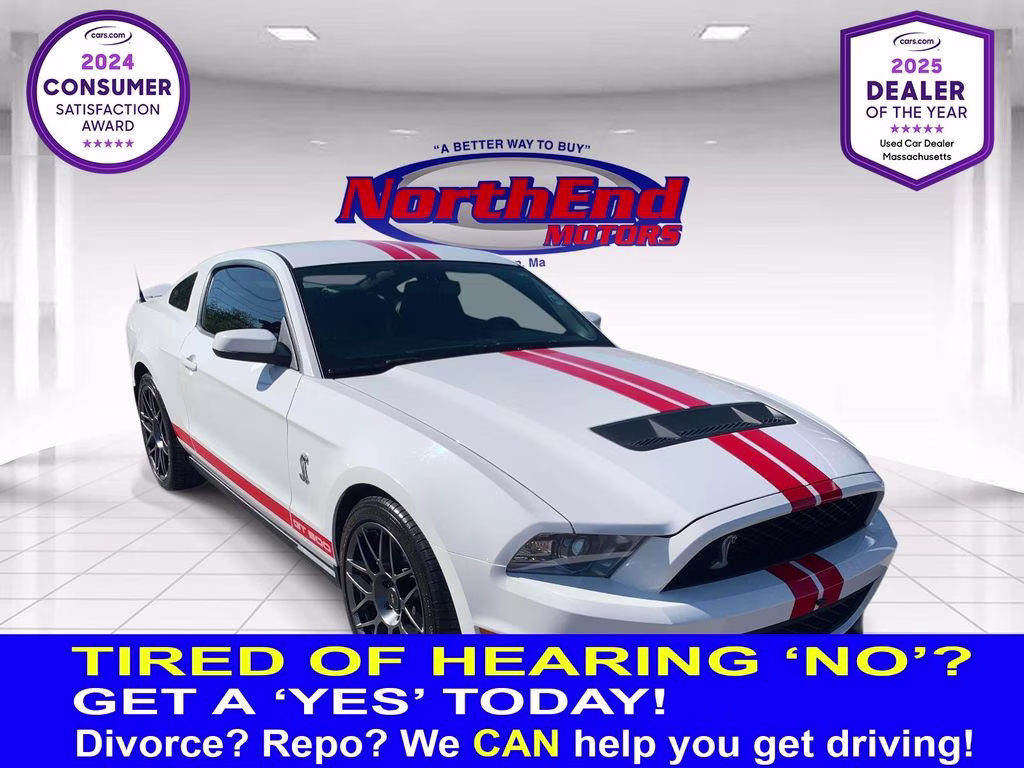 2011 Performance White Ford Mustang Shelby GT500 RWD Coupe